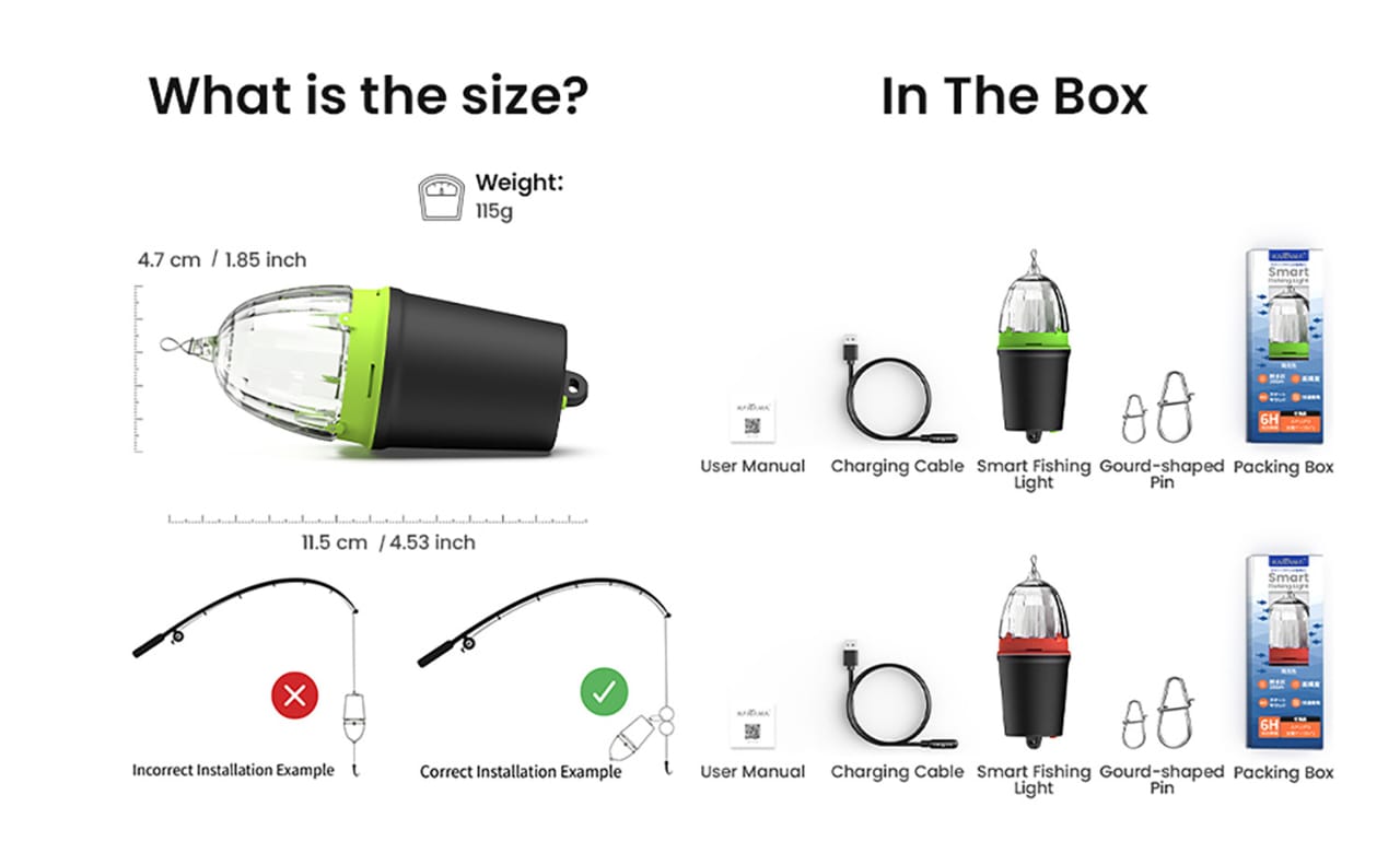 Smart Fishing Light