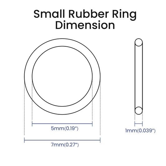 Live Shrimp hook's spare rubber ring